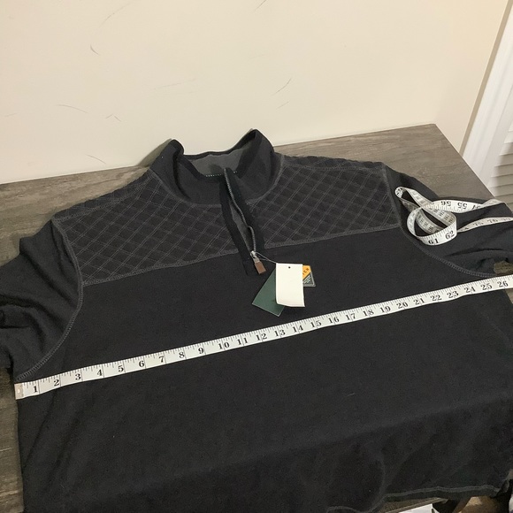 NWT G.H. Bass & Co. Outdoor Zip Neck Flannel Pullover, Size XXL - Picture 11 of 14